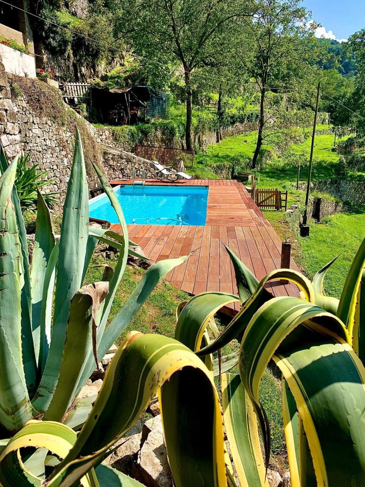 La Casa Sulla Collina Del Castello Villa Breno Dış mekan fotoğraf